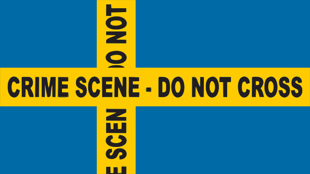 Sweden-Crime-Scene