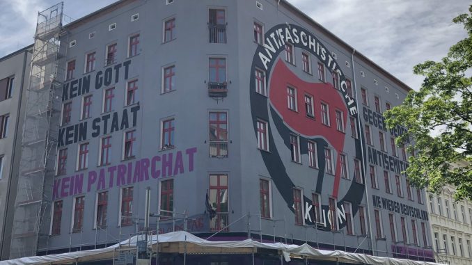 Antifa-Graffitti
