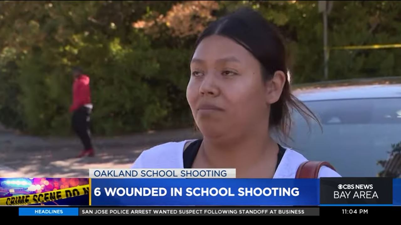 Six people shot at Oakland school