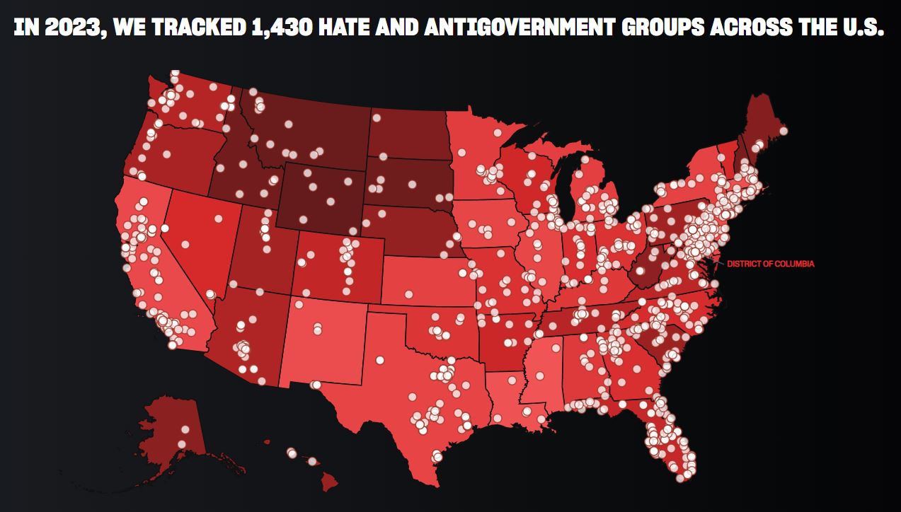 Who is on the SPLC “Hate Map”